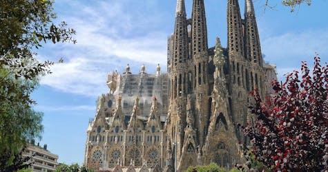Billet coupe-file et visite guidée de la Sagrada Familia avec accès à la tour